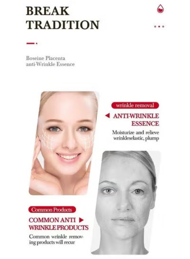 SADOER BOSEINE PLACENTA ,Anti Wrinkle Essence Capsules Serum Face Repair Serum Remover Whitening Cream Anti-Wrinkle Ageless Face Serum Skin Care 25 Pcs - Image 5